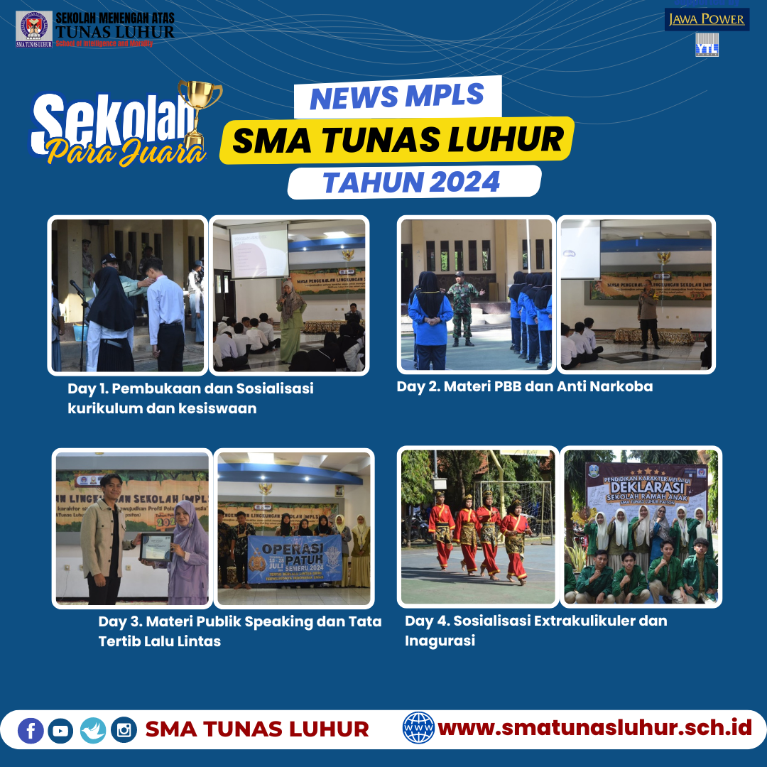 MPLS SMA Tunas Luhur Tahun 2024